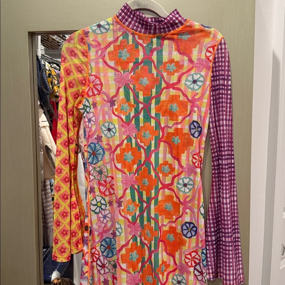 CeliaB Multicolor Long Sleeve Maxi Dress - Picture 6 of 10